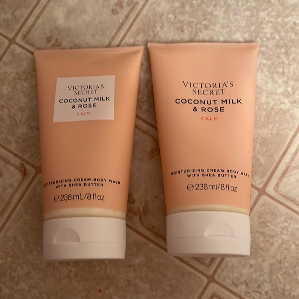 Victorias Secret Body Wash Coconut Milk and Rose